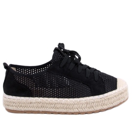 BM Crne BB06P Crne tenisice od espadrile crna
