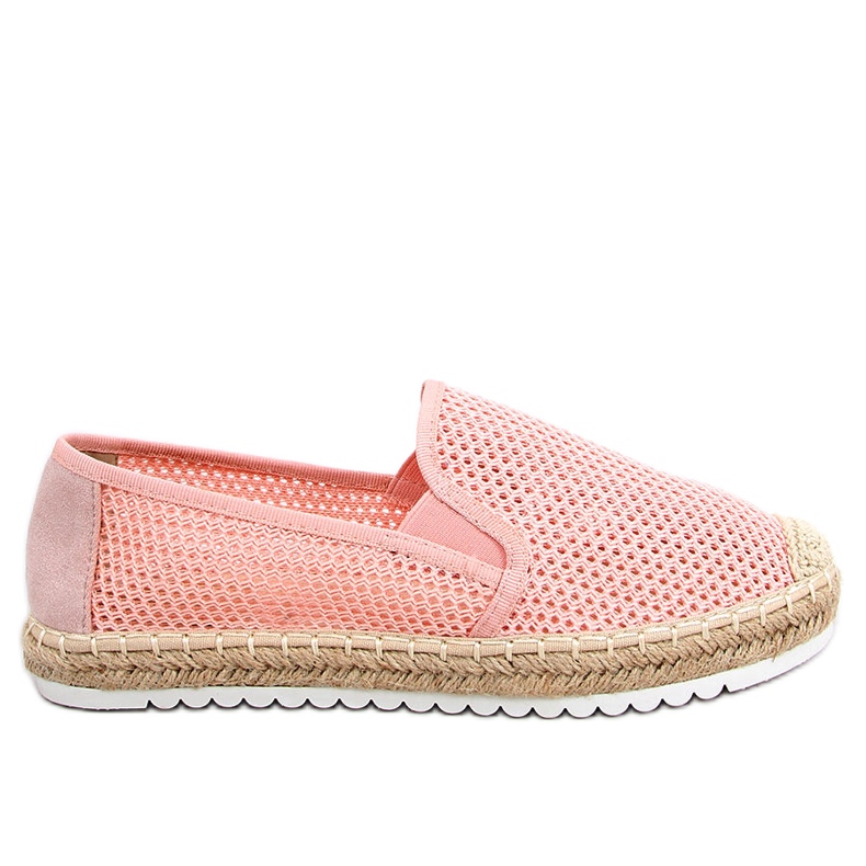 BM Klizne espadrile roza BB03P Pink ružičasta