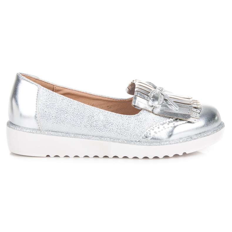 Mokasine na platformi VICES siva