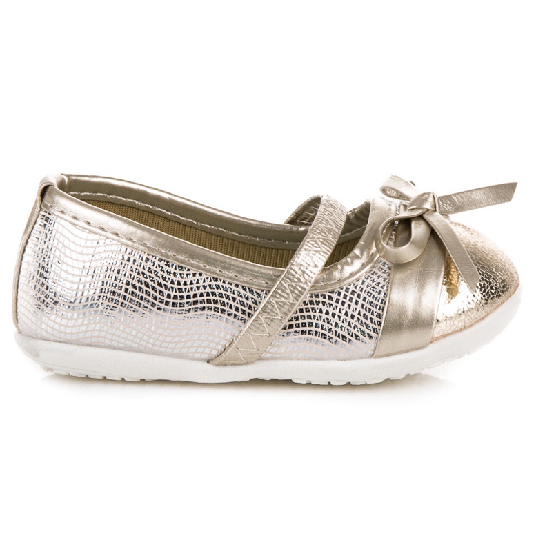 Balerine na gumici žuta boja