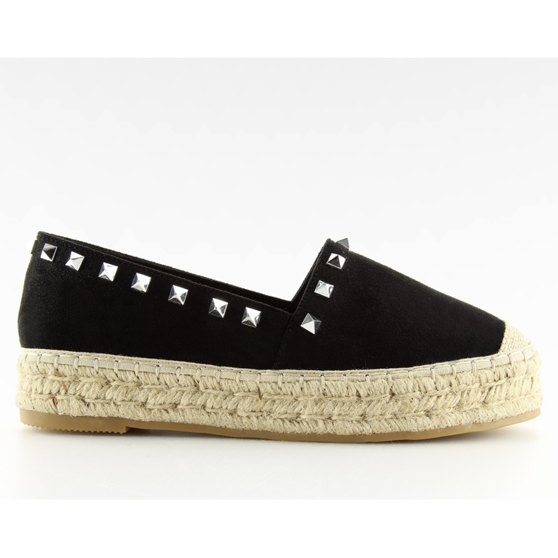 Crne ženske espadrile 8333 crne crno