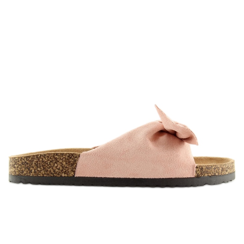 Ružičaste papuče na potplatu od pluta ružičasta