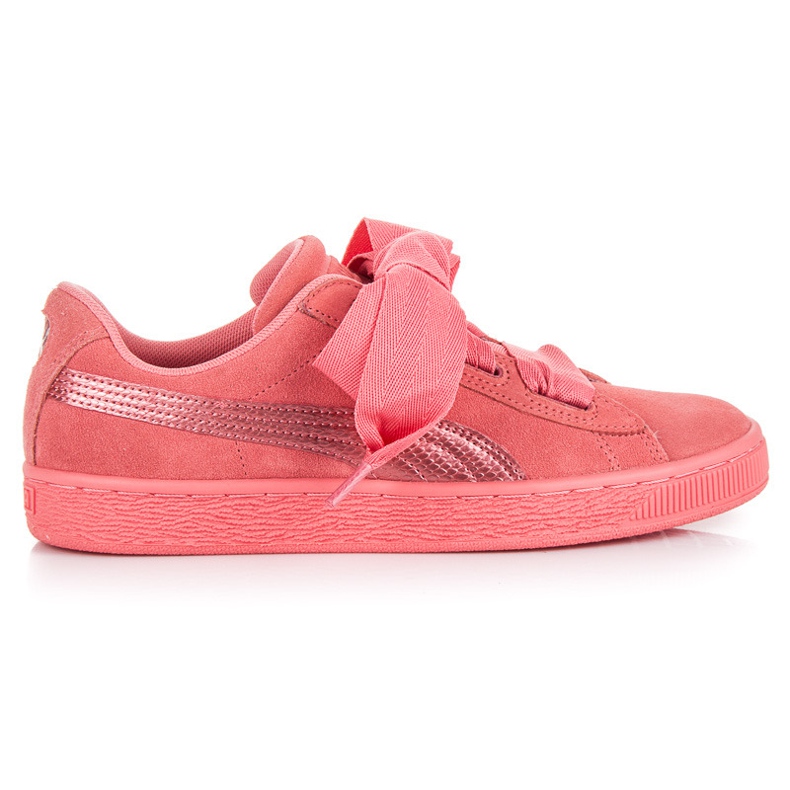 Puma Suede Heart Snk Jr ružičasta
