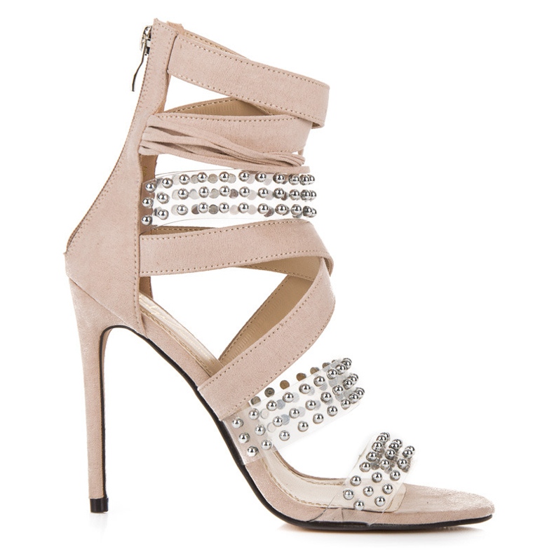 Seksi sandale Sergio Todzi bež