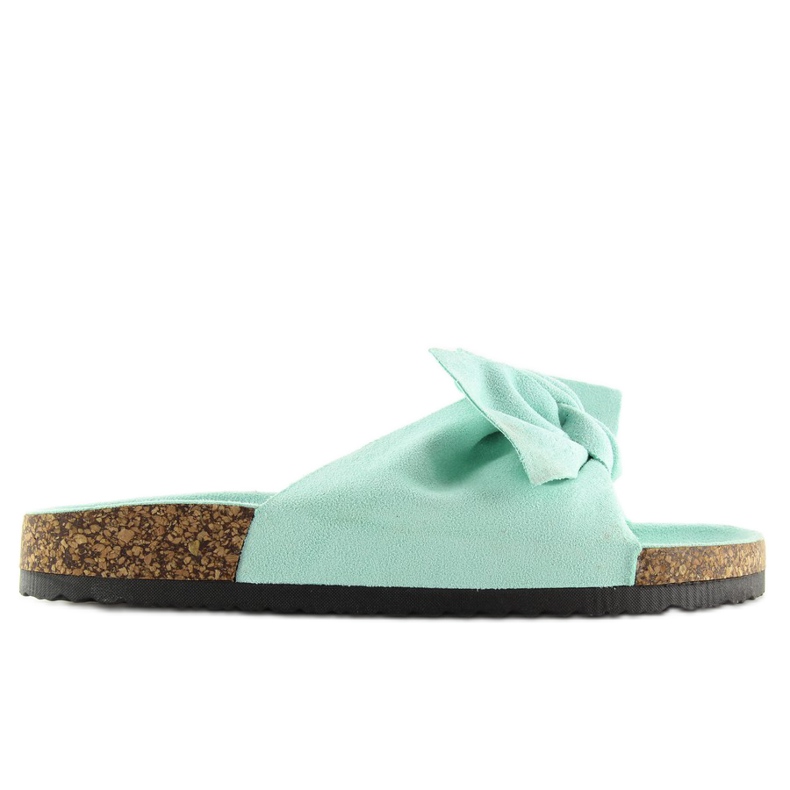 Ment plutene papuče LS-90 zelene boje zelena