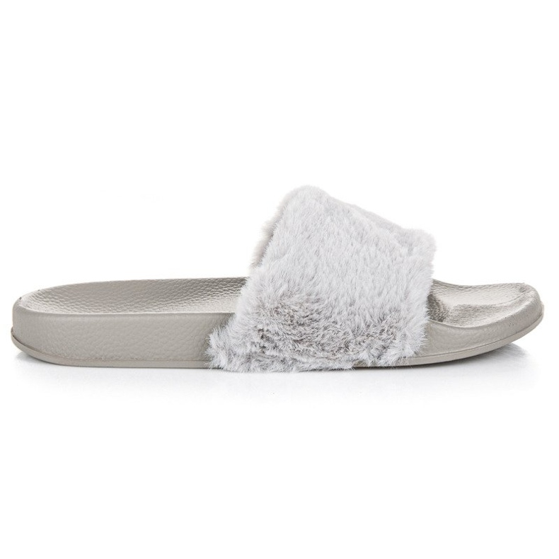 Sivi japanke s krznom siva