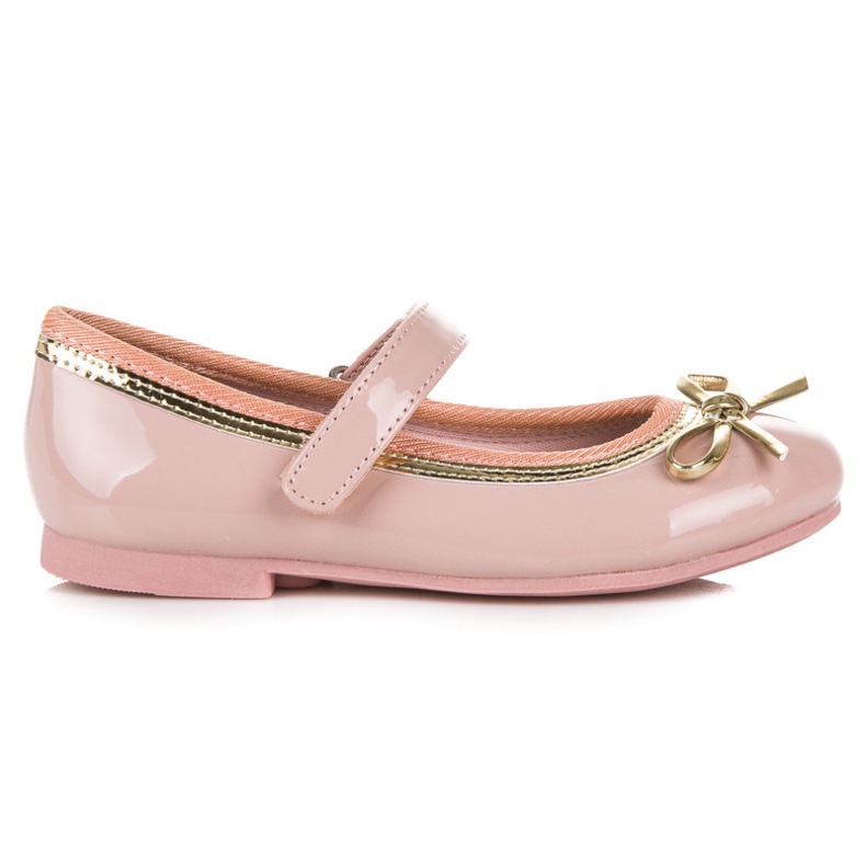 American Club Balerina s velcro amerikancima ružičasta