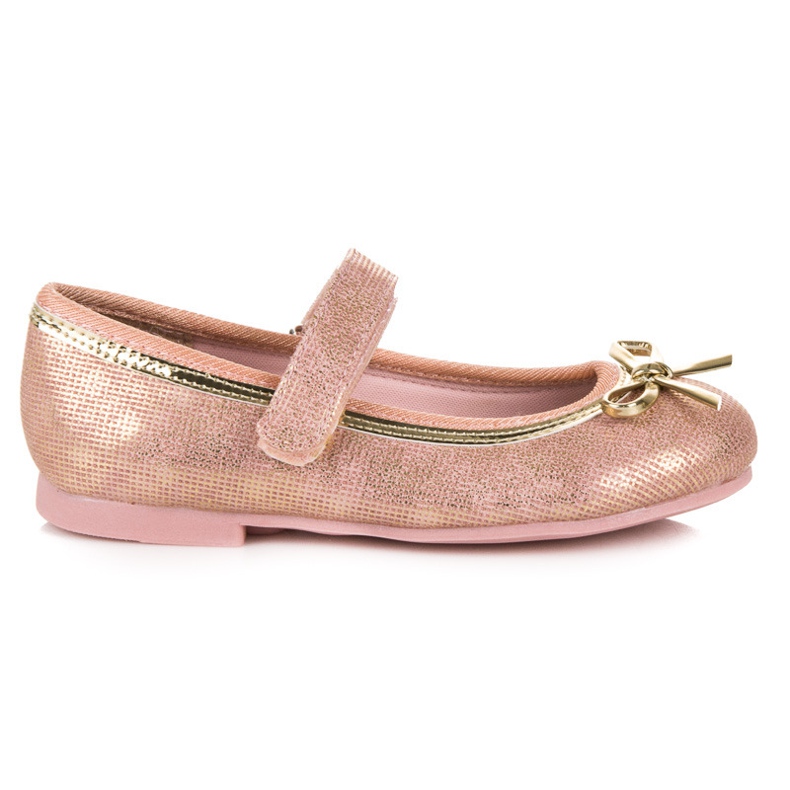 American Club Balerina s velcro amerikancima ružičasta