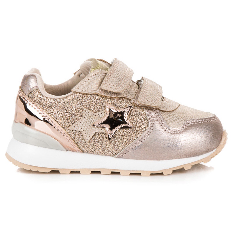 American Club Zlatne tenisice s američkom zvijezdom zlatna