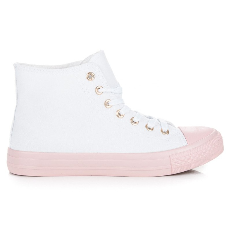 Coura Tenisice preko gležnja bijela