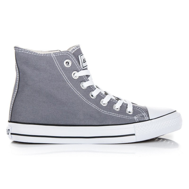 Tenisice na vezanje iznad gležnja siva