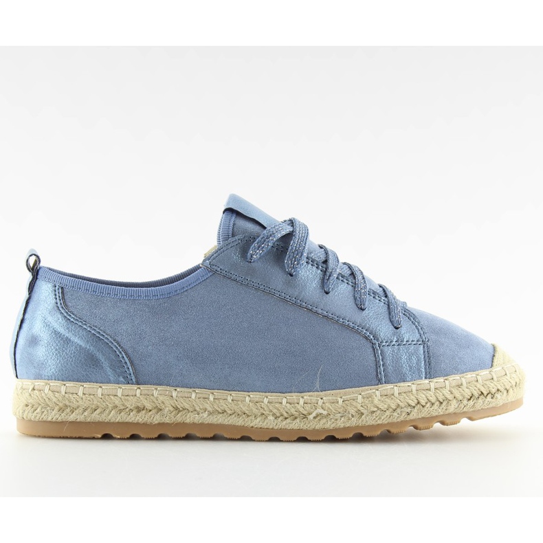 Plave tenisice espadrile BB02P L.BLUE plava