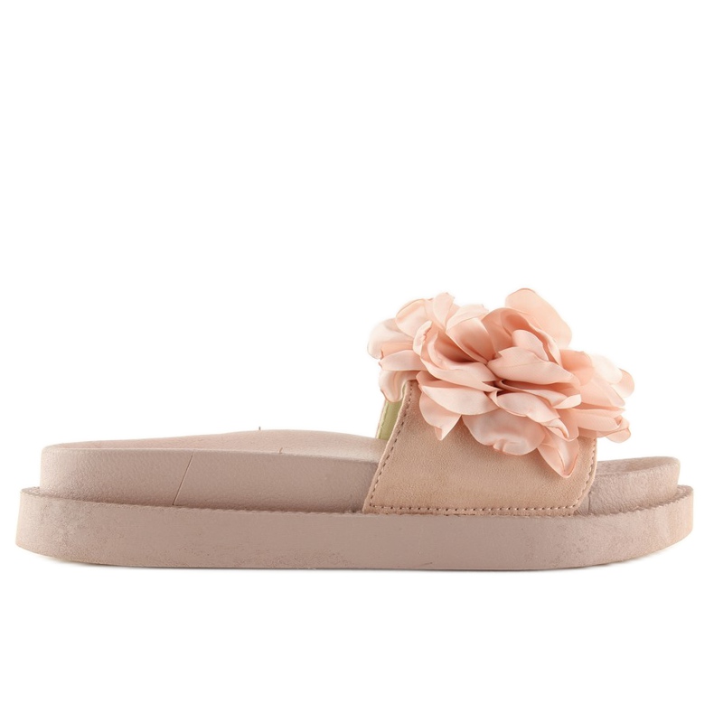 Flower power pink papuče AK04P roze ružičasta