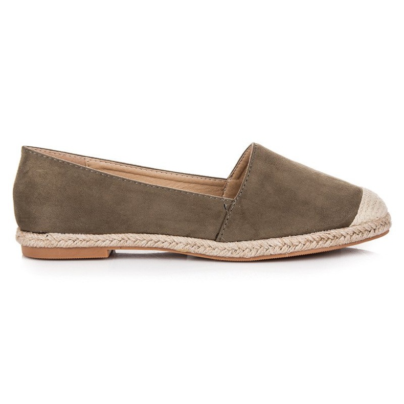 Seastar Espadrile od zelene antilopa zelena