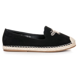 Bestelle Slip-on espadrile crna
