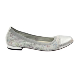 Ženske balerinke elastična Gamis 1402 siva višebojan