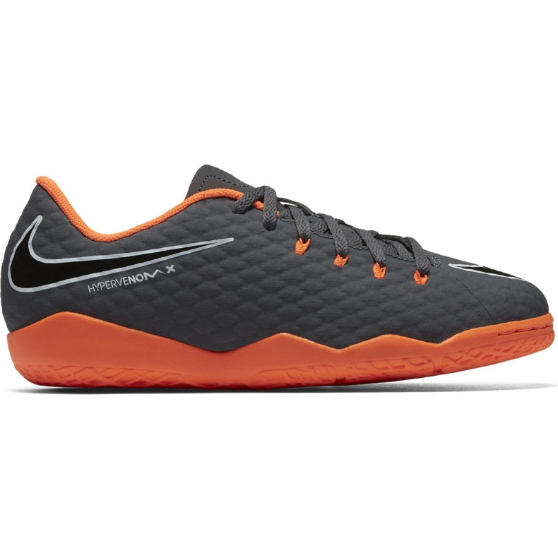 Nike nogometne cipele Hypervenom PhantomX siva siva