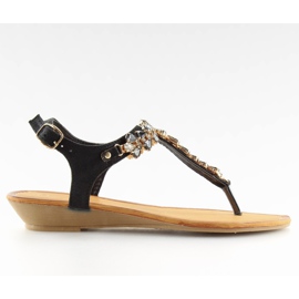 Crne sandale 9-59 crne crna