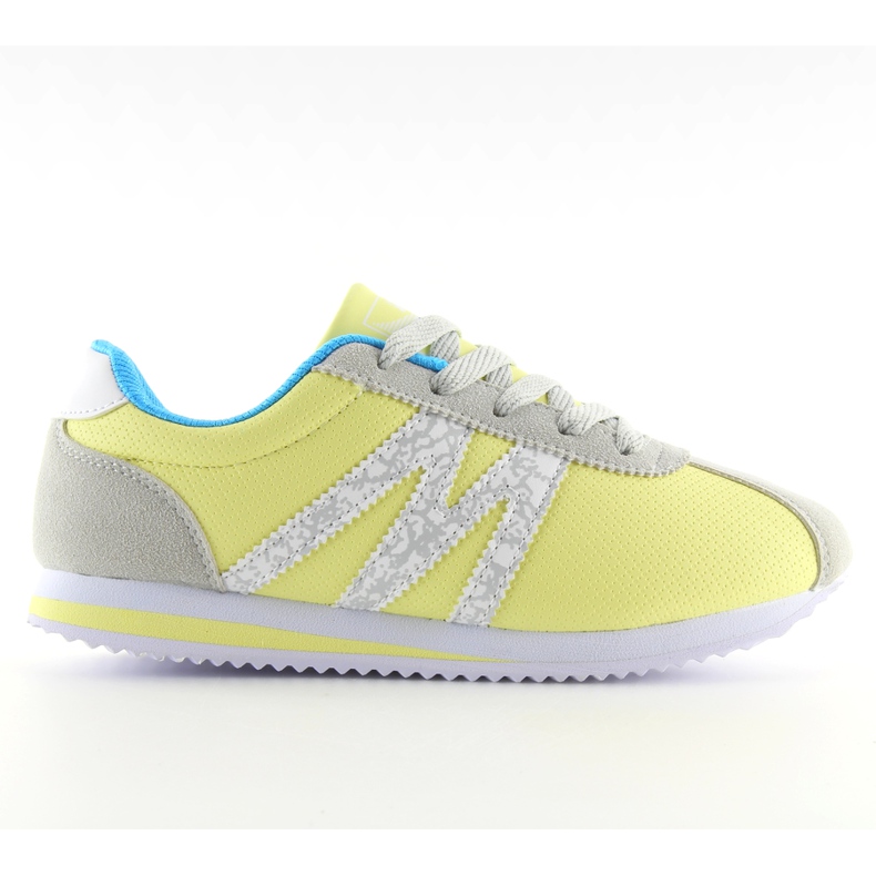 Vrlo udobne sportske cipele B683 žute plava siva žuta boja