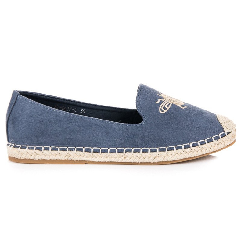 Bestelle Klizne espadrile plava