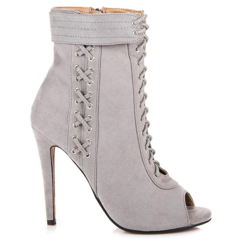 Seastar Vezane čizme otvorenih prstiju siva