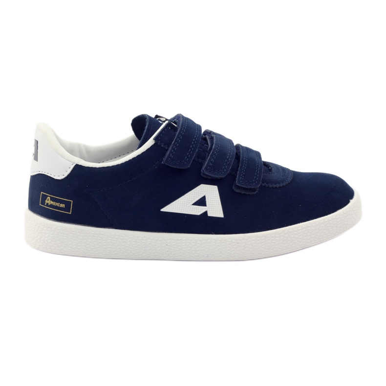 American Club Sportski američki kožni umetak mornarsko plava bijela