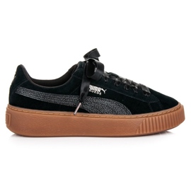 Puma Suede Platform Bubble WN`S crno