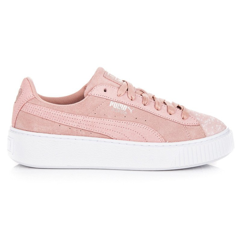 Puma Suede Platform Pebble WN`S ružičasta