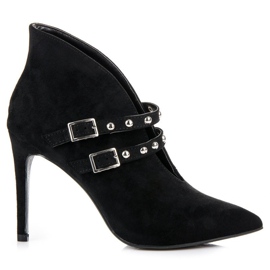 Cm Paris Proljetne šiljaste čizme crna