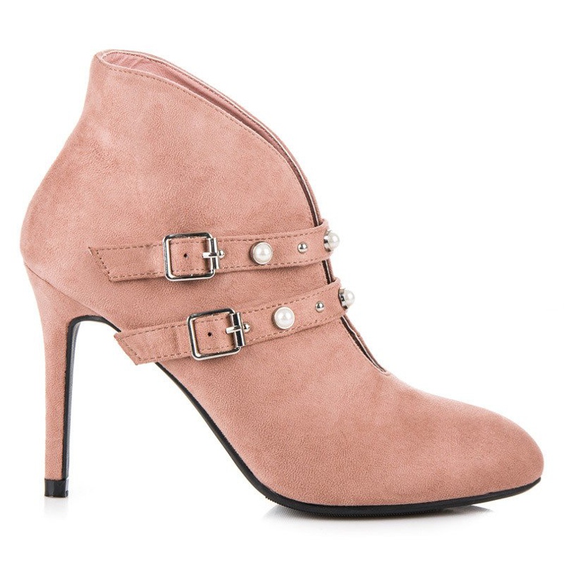 Cm Paris Ružičaste gležnjače s kopčama ružičasta