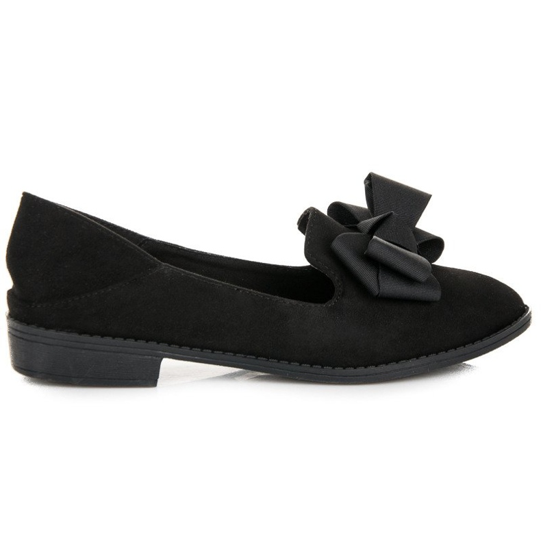 Ch. Creation Cipele s mašnom crno