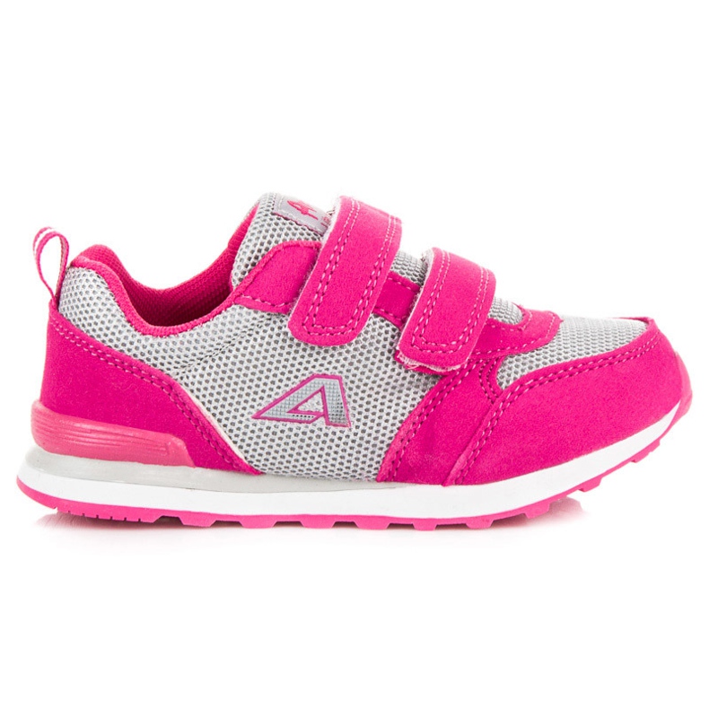 American Club Ružičasta obuća na čičak-amerikancu