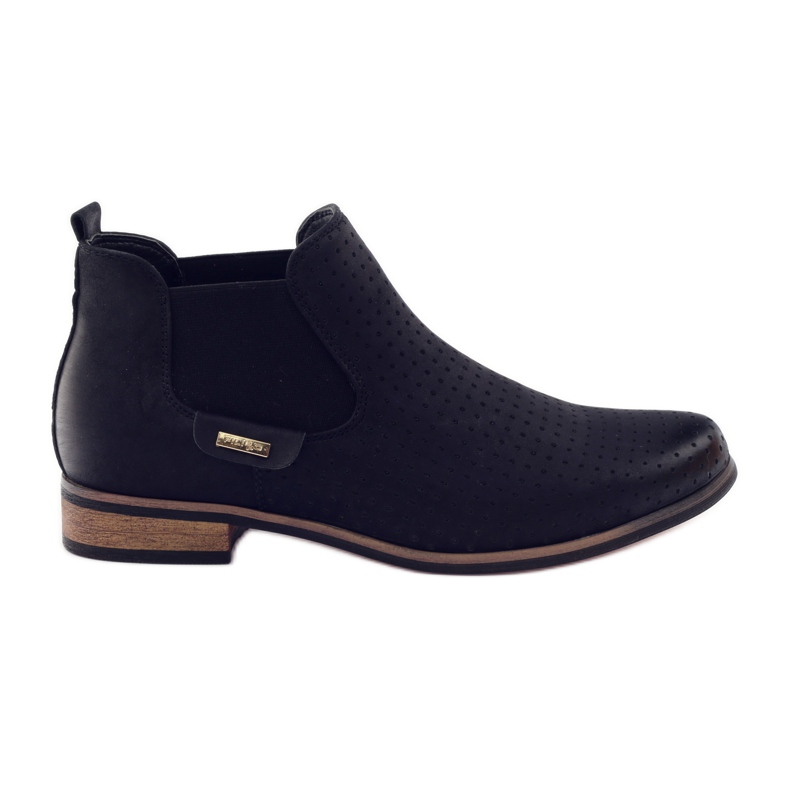 Crne Slip-on čizme Filippo Jodhpur crno