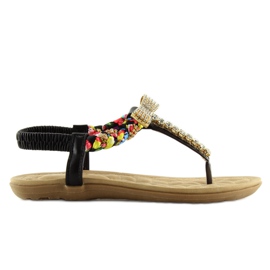 Crne sandale D567 crne crna