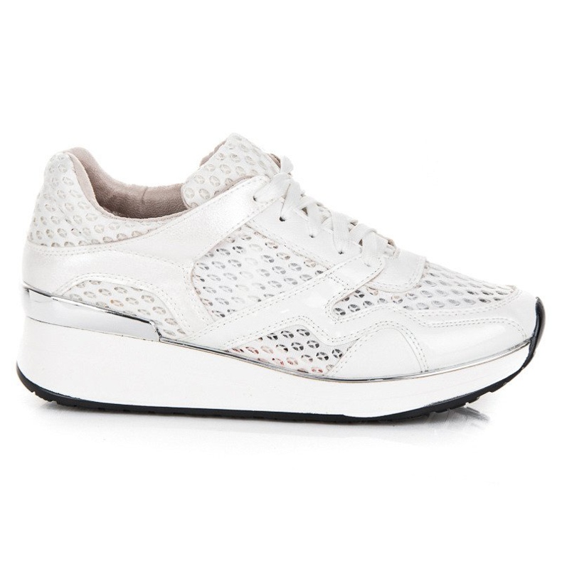 Kylie Bijele tenisice s mrežom bijela