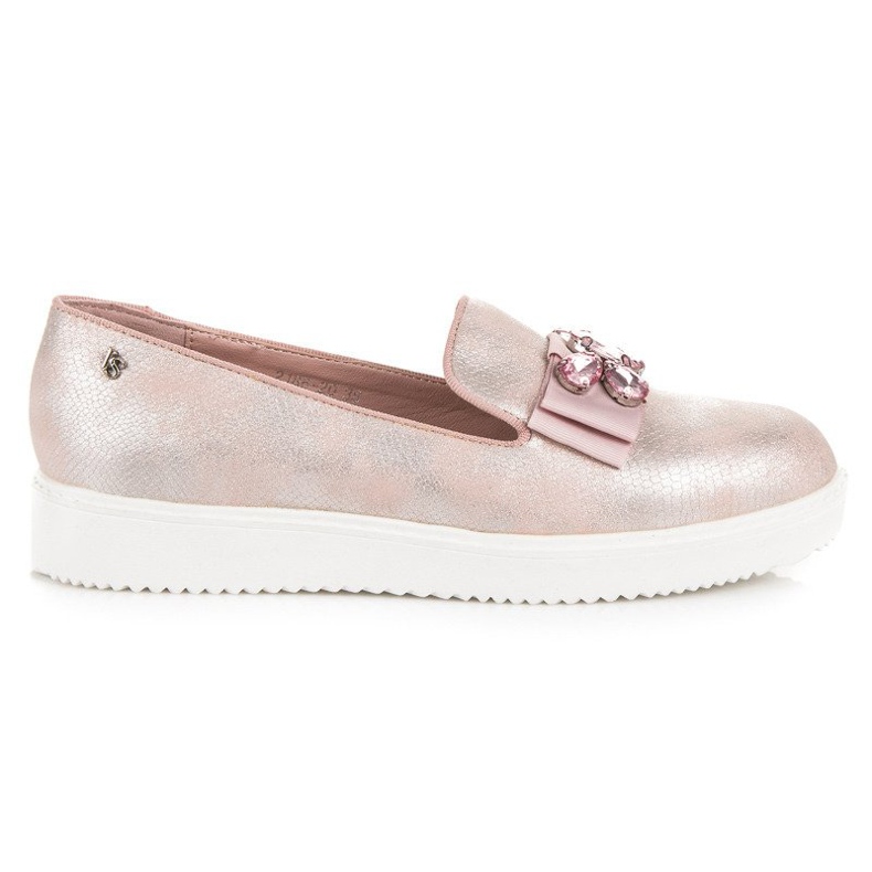 Vices Pink brogues poroci ružičasta