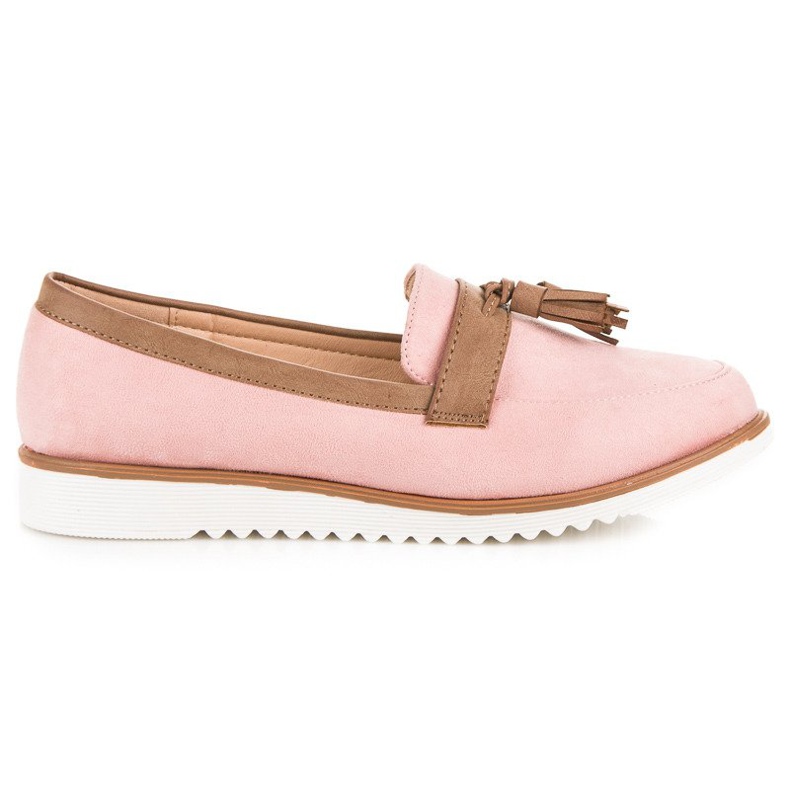 Boho VICES roze loaferice ružičasta