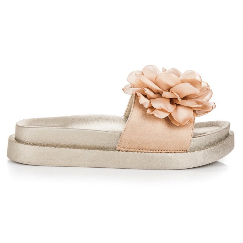 Seastar Cvijeće ženske papuče žuta boja