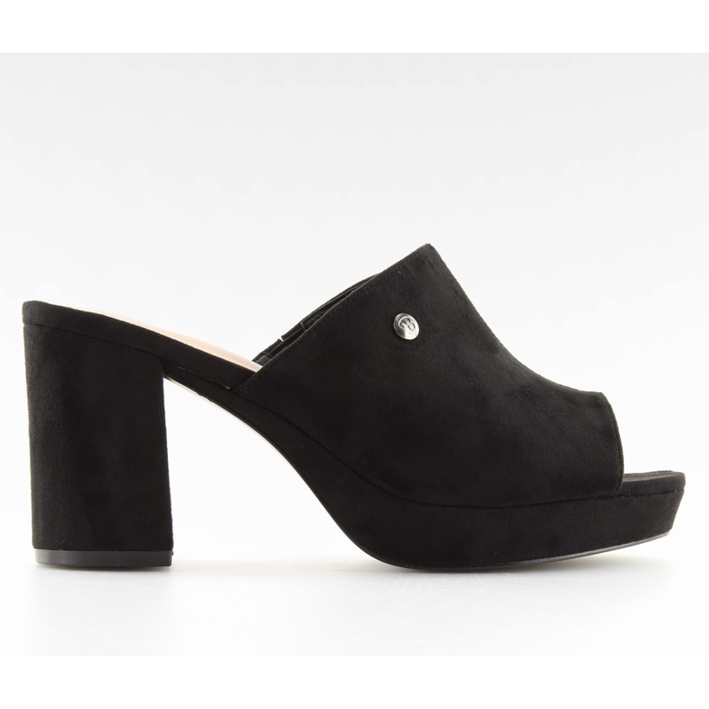 Crne FLD-3K41 crne visoke potpetice crno