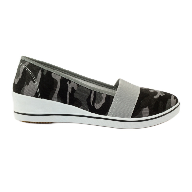 Mckey 182 camo tenisice s klin petom zelena