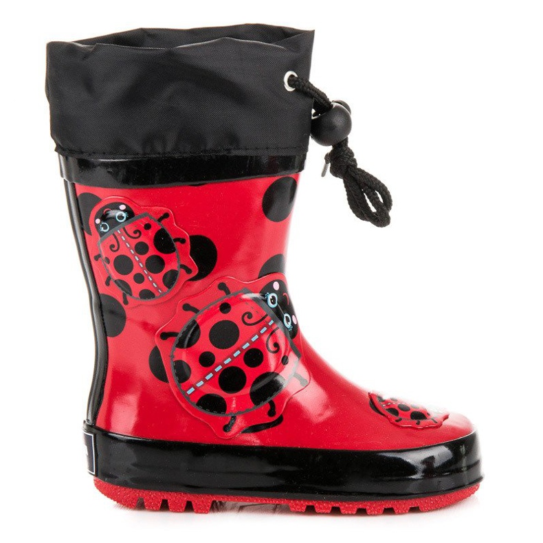 American Club Galoshes američka Biedronka crvena