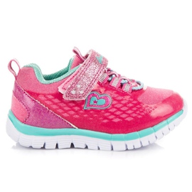 American Club Vezane američke sportske cipele ružičasta