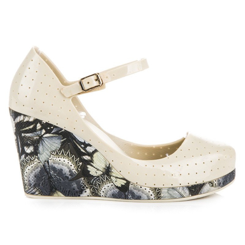 Meliski sandale na vinceza klin potpeticu smeđa