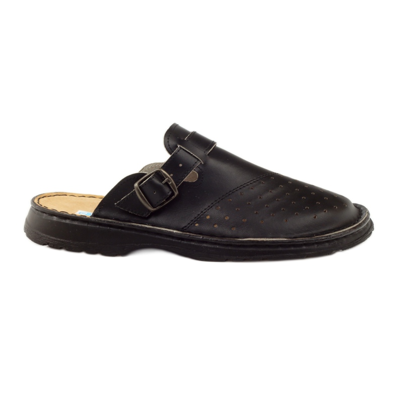 Ortopedske medicinske crne sandale crno