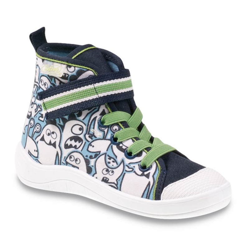 Befado dječje cipele šareni uzorak 268Y065 zelena mornarsko plava