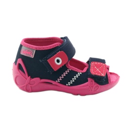 Befado dječje cipele 242P056 mornarsko plava ružičasta