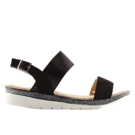 Crne ženske sandale A-04 crne crna