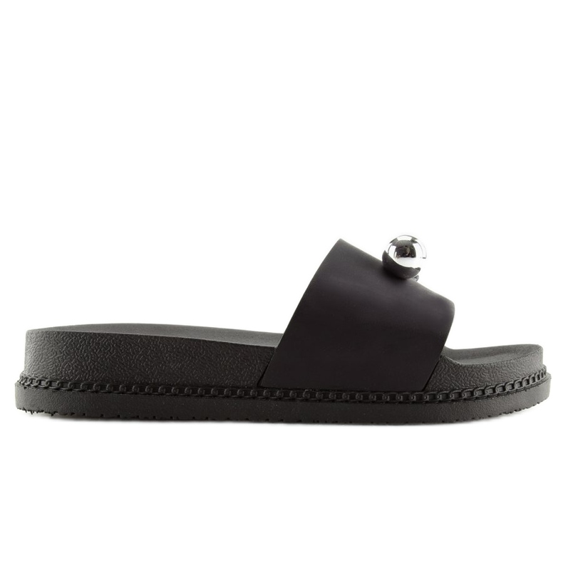 Crne ženske crne papuče 1897 Black crno