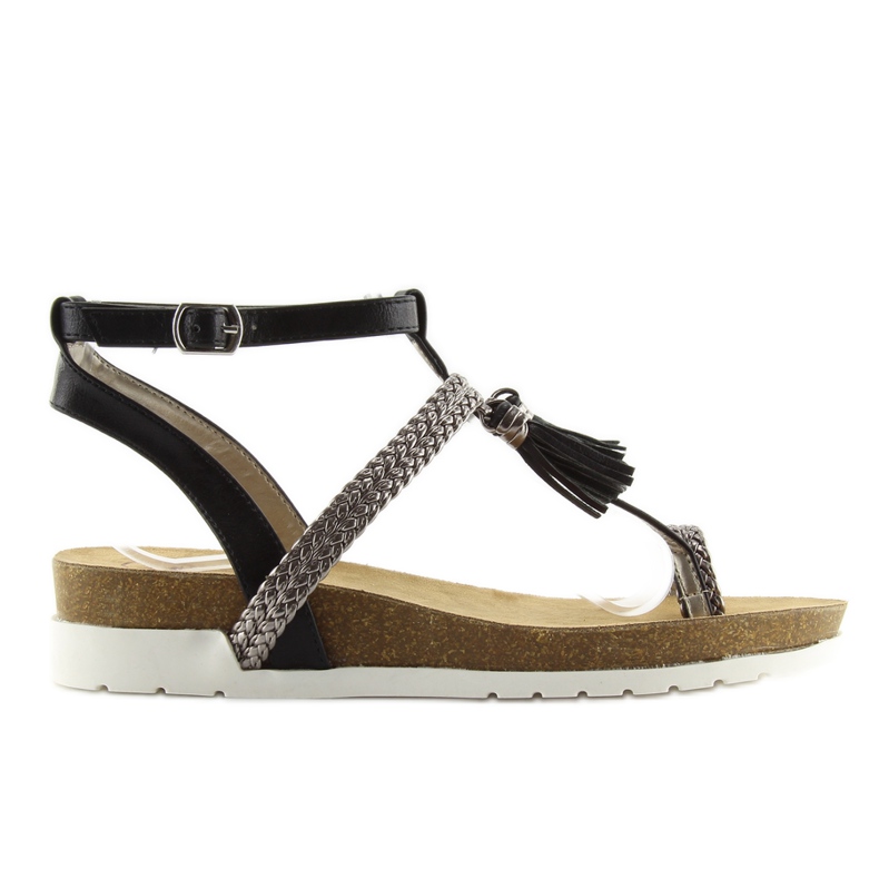 Crne sandale K1717301 crna crno