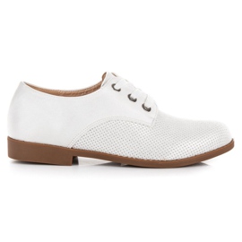 Renda Elegantne cipele na uvezu bijela